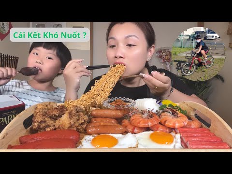 SA vừa chạy được xe đạp, chưa kịp mừng thì… MÌ CAY HẾT CẤP ĐỘ ĐÃ LÀM MẸ XỈU NGANG