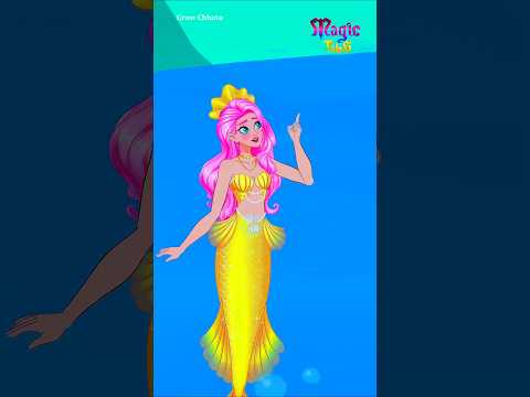 The Magic Fruit Tree and the Mermaid ~ #shorts #youtubeshorts #story #cartoon