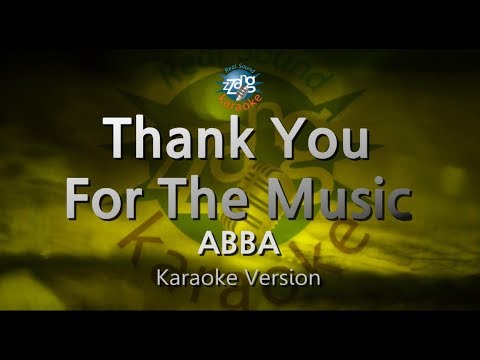 ABBA-Thank You For The Music (Karaoke Version)