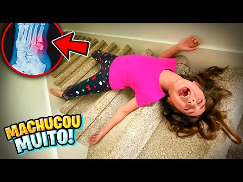 MINHA FILHA SE MACHUCOU e CHOROU! *DOEU MUITO! OS PIORES MACHUCADOS da SOPHIE! Pai Também Vloga