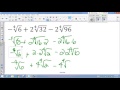 Exploring Operations with Radicals