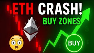 🚨 ETH CRASH!! | My Exact Buy Zones for the BIG Rebound