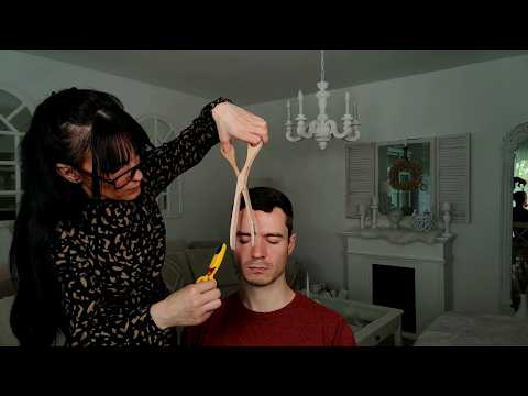 Unusual Reiki Tools - Healing With Spray & Scissors ASMR