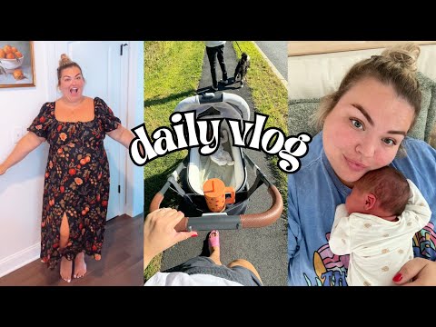 fall amazon clothing haul + what we almost named the baby! vlog