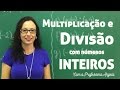 Regras de Sinais em Operações Inteiras