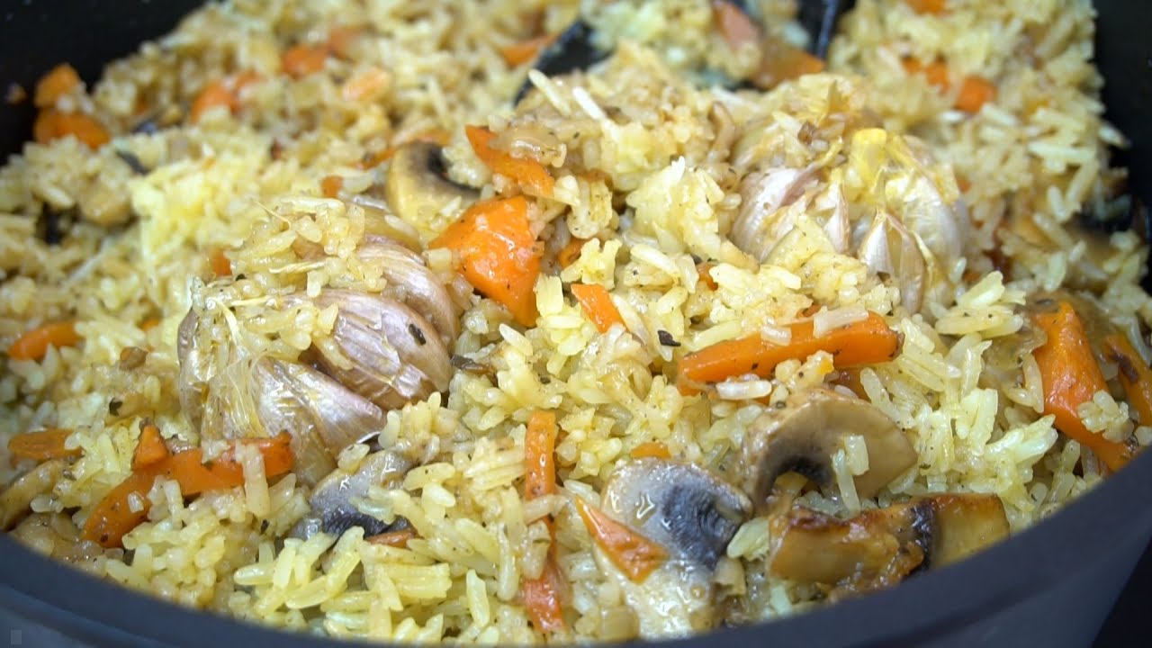 Мы ели и не вспомнили про мясо! Самые простые ингредиенты, а результат - обалденный! Не плов