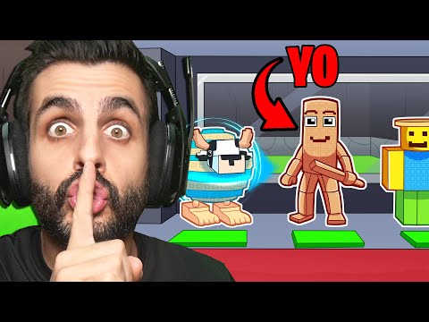 ¡ME DISFRACÉ de BRAINROT y ROBÉ los MÁS VALIOSOS de STEAL A BRAINROT! 😈🤑
