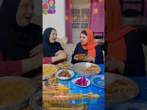 عزمت حماتها علي الاكل شوفوا عملت اي 🥹part3