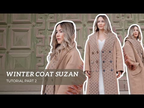 WINTER COAT SUZAN: Step by Step Sewing Tutorial PART 2 - THISISKACHI DIY