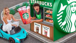 We Build 4 Tiny Fast Food Restaurants!