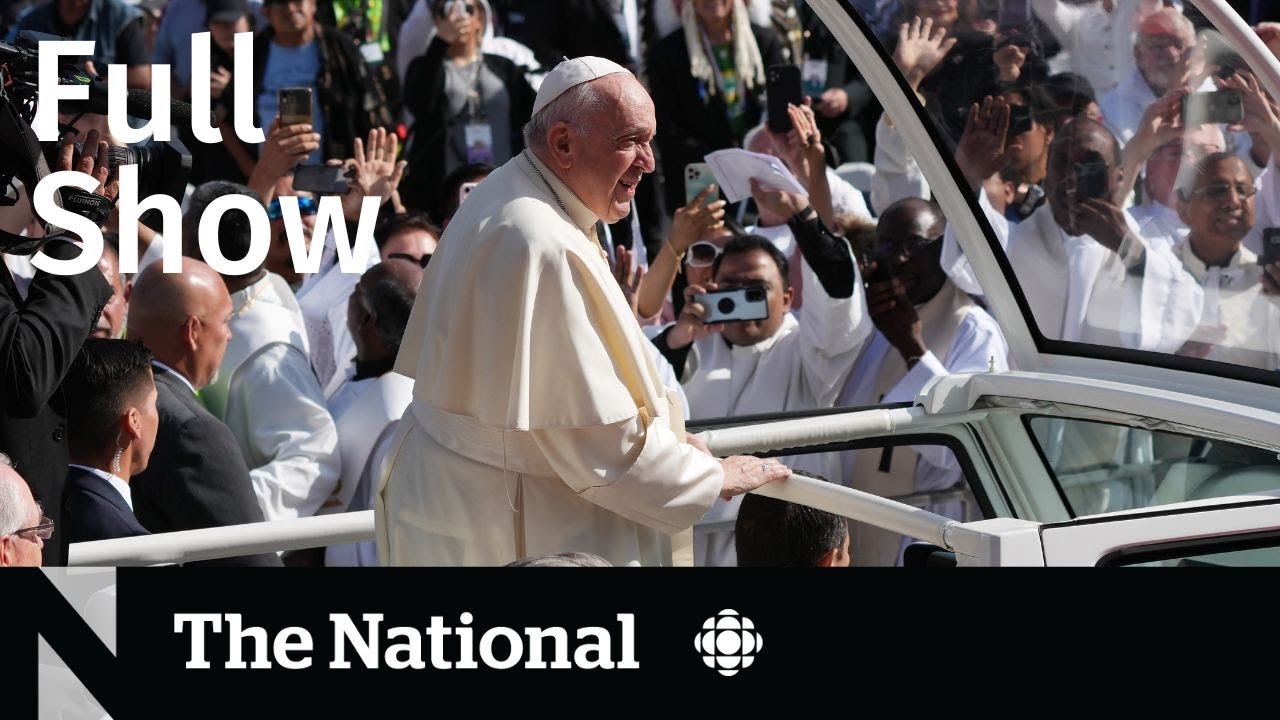 Pope’s Mass, Hockey Canada Hearings, Shopify layoffs