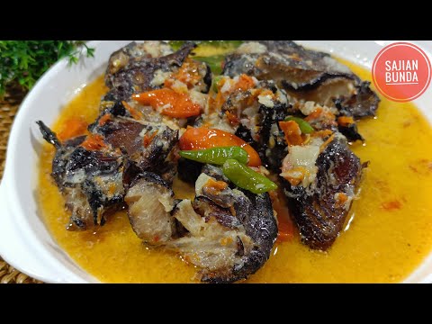 Masakan nDeso ini Selalu Bikin Kangen, Sedep Seger Enak Banget‼️ Ikan Pari Asap Santan Pedas