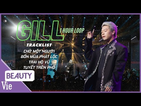 GILL - Chờ Một Người, Bốn Mùa Phát Lộc, Trai Họ Vũ, Tuyết Trên Phố | Playlist 1 Hour Loop