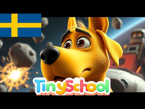 Rymdäventyret - En Spännande Pekbok för Barn | Busigt Lärande