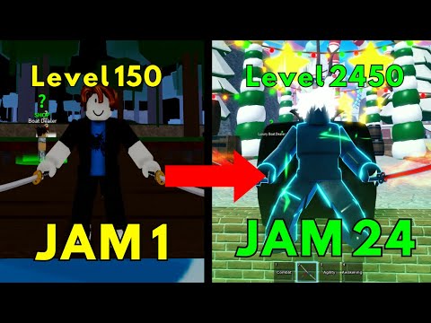 Aku main Bloxfruit selama 24 JAM sebagai Swordman