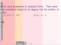 Exploring Adding and Subtracting Polynomials