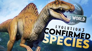 50 CONFIRMED SPECIES! JWE3 Species List So Far... (September 2025 Jurassic World Evolution 3)