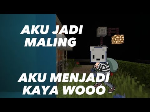 Minecraft tapi aku jadi maling Robby si pencuri@Dedaycraft