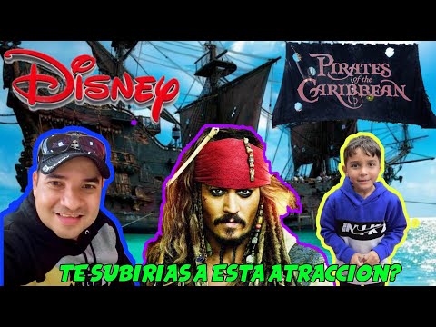 ATRACCION DE PIRATAS DEL CARIBE EN DISNEY MAGIC KINGDOM 🥰  #isidroaventuras