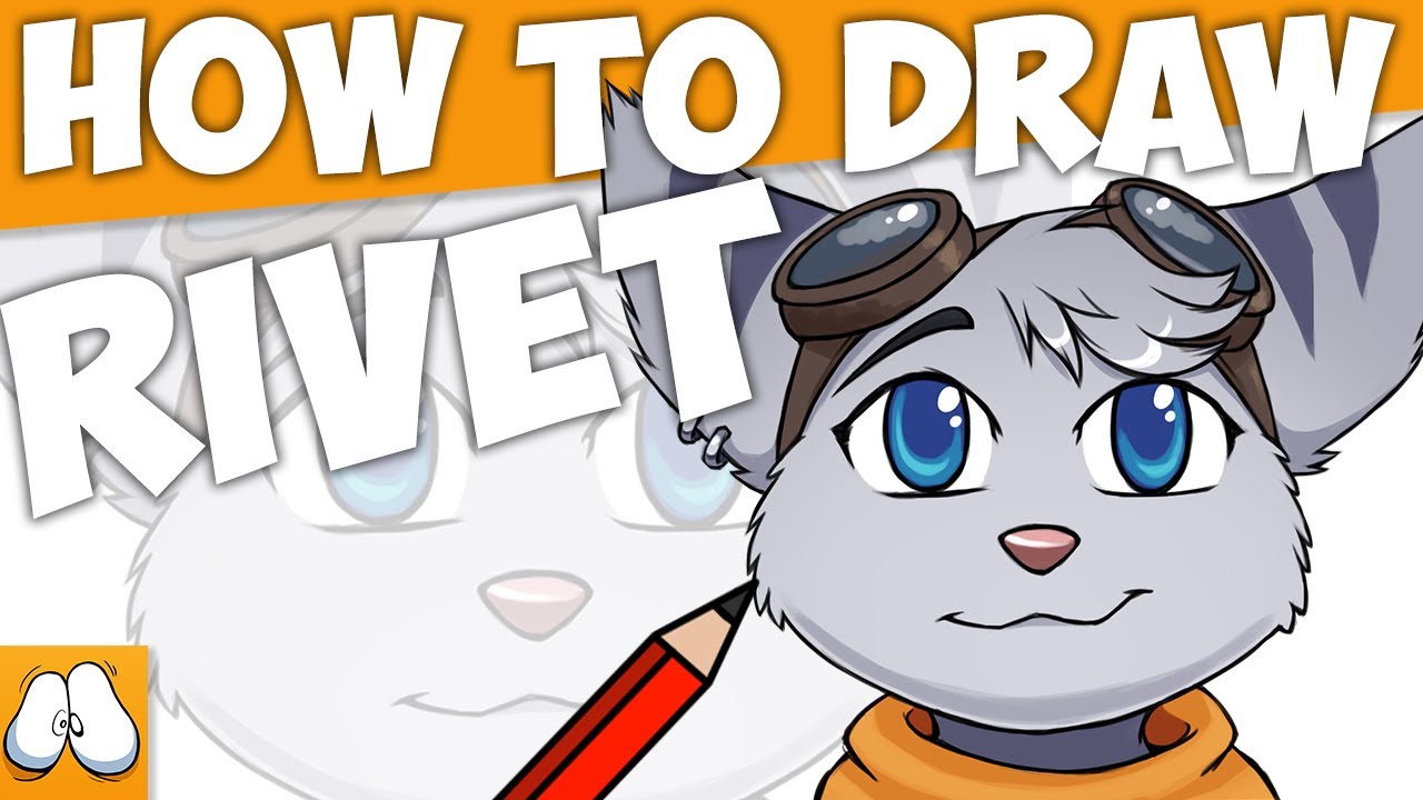 How To Draw Rivet (Ratchet & Clank: Rift Apart) - Draw Cartoons