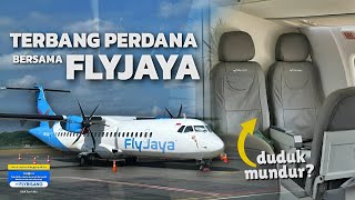 COBAIN TERBANG BARENG FLYJAYA | Pakai Pesawat Baling-Baling Maskapai Baru Rute Yogyakarta - Jakarta