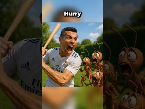 The Ants Stole Ronaldo's Cookies 🍪