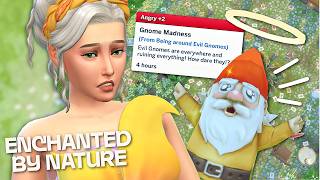 HELP - THE GNOMES ARE ALIVE and some turned EVIL 🫣 | Sims 4 Enchanted by Nature Gameplay