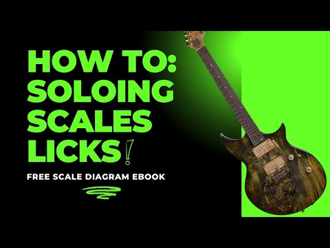 Learn How To Solo - Scales and Melodic Licks Guitar Lesson with Tabs