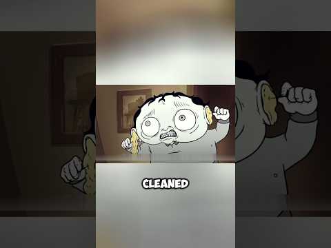 This man hasn't cleaned his ears in 30 years #shorts #viralshort #animation