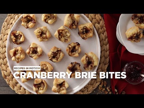 Appetizer Recipes - How to Make Cranberry Brie Bites