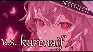 【雑談】SECCONに参加してkurenaifを倒そう！それといいお知らせ。