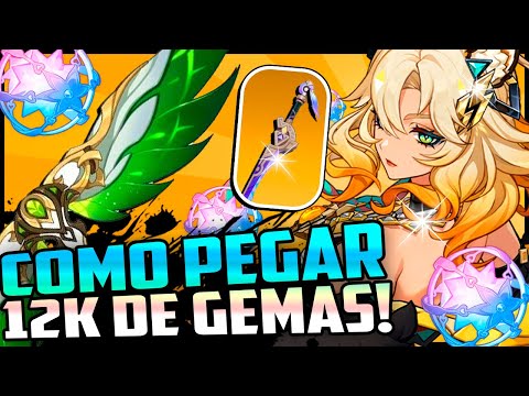 COMO PEGAR AS 12 MIL GEMAS, ESPADA E ASA GRÁTIS! Prêmios da 5.2 | Genshin Impact