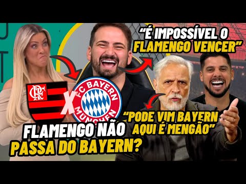 Renata Fan PERGUNTA e Cappellanes CRAVA "FLAMENGO NÃO VENCE O BAYERN" | SORMANI CALA a BOCA de ANTIS