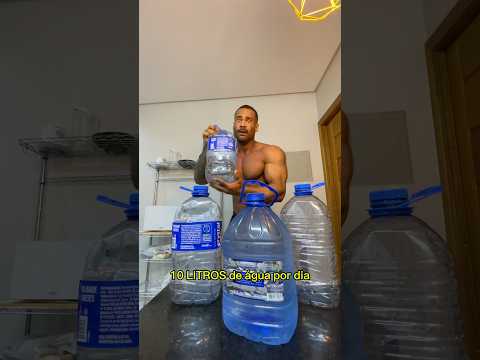 10 LITROS DE ÁGUA POR DIA 😱