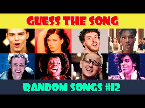 Guess the 50 Random Songs (Part 12) | Music Quiz