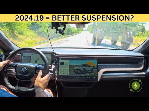 Rivian Software Update - 2024.19 Suspension Tuning Changes