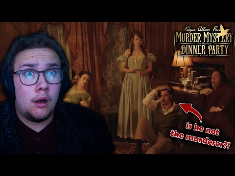 Edgar Allan Poe's Murder Mystery Dinner Party is SHOCKING ME!! | Episode Eight REACTION