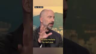 UBER's CEO had this to say about AV's in 2026