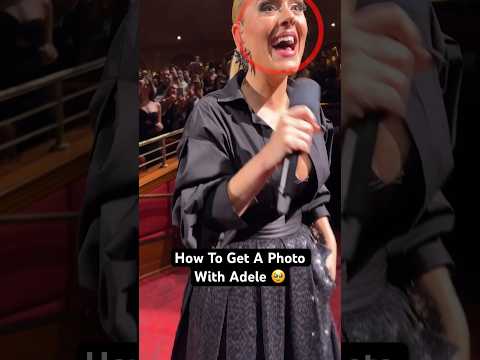It’s Almost IMPOSSIBLE To Take A Picture With Adele…