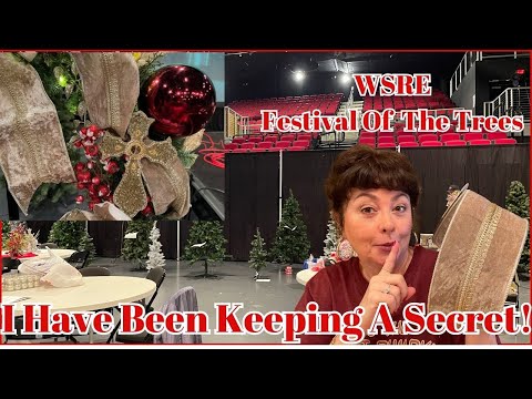 I HAVE BEEN KEEPING A SECRET! WSRE FESTIVAL OF THE TREES!