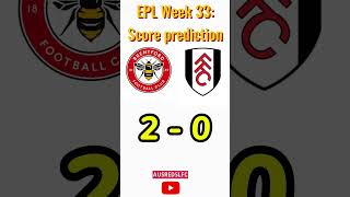 EPL Week 33: Score prediction #liverpoolfc #anfieldagenda #premierleague #leogoals #redmentv