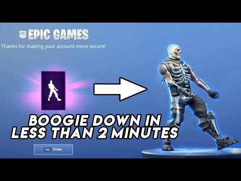 How To Get "BOOGIE DOWN" Emote For FREE in FORTNITE under 2 MINUTES!