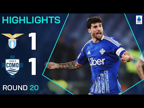 LAZIO-COMO 1-1 | HIGHLIGHTS | Cutrone Strikes to Secure Draw for Fabregas | Serie A 2024/25