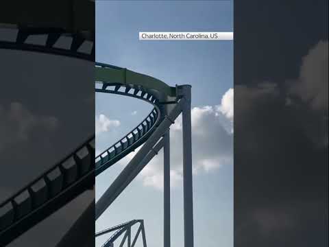 Rollercoaster shut after crack appears in steel support beam