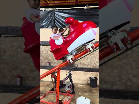 Roller coaster ride at birthday party #kidsparty #birthdayparty #cutebaby #birthdaywishes #kids #fun
