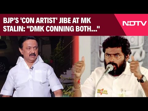 MK Stalin News | "DMK Conning Both Rich And Poor": BJP's 'Con Artist' Jibe At MK Stalin