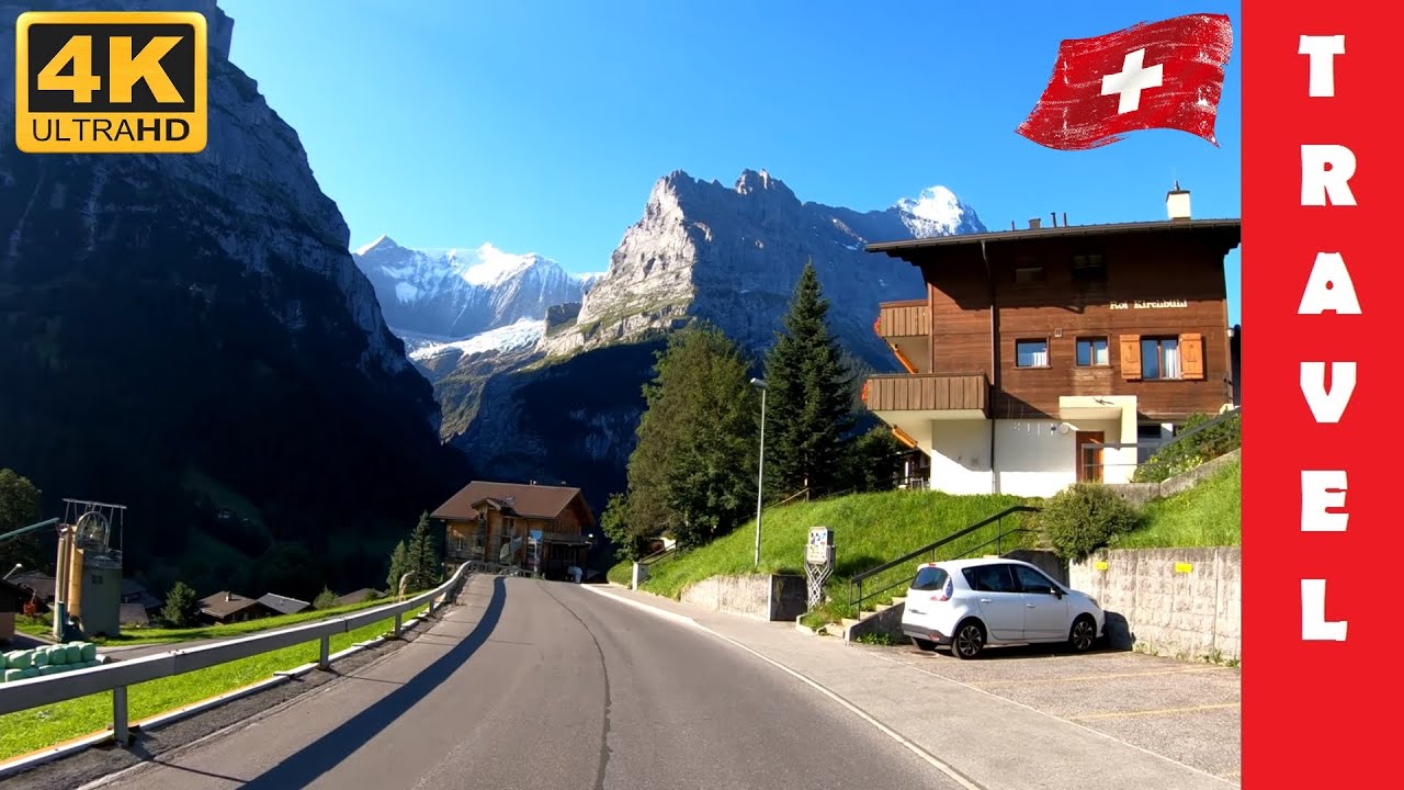 Driving in Switzerland 6: From Grindelwald to Lauterbrunnen