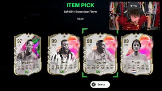 35x 94+ ENCORE ICON PLAYER PICKS 😱 & CAMPAIGN PICKS! FC25 Ultimate Team
