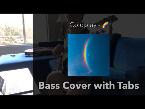 Coldplay - 🌈 ALiEN HiTS/ALiEN RADiO (Bass Cover WITH TABS)