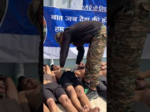 Medical check up ##delhipolice #1600mtrruning #agnivarn #armylife #ssbgd #lovestatus #armystatus
